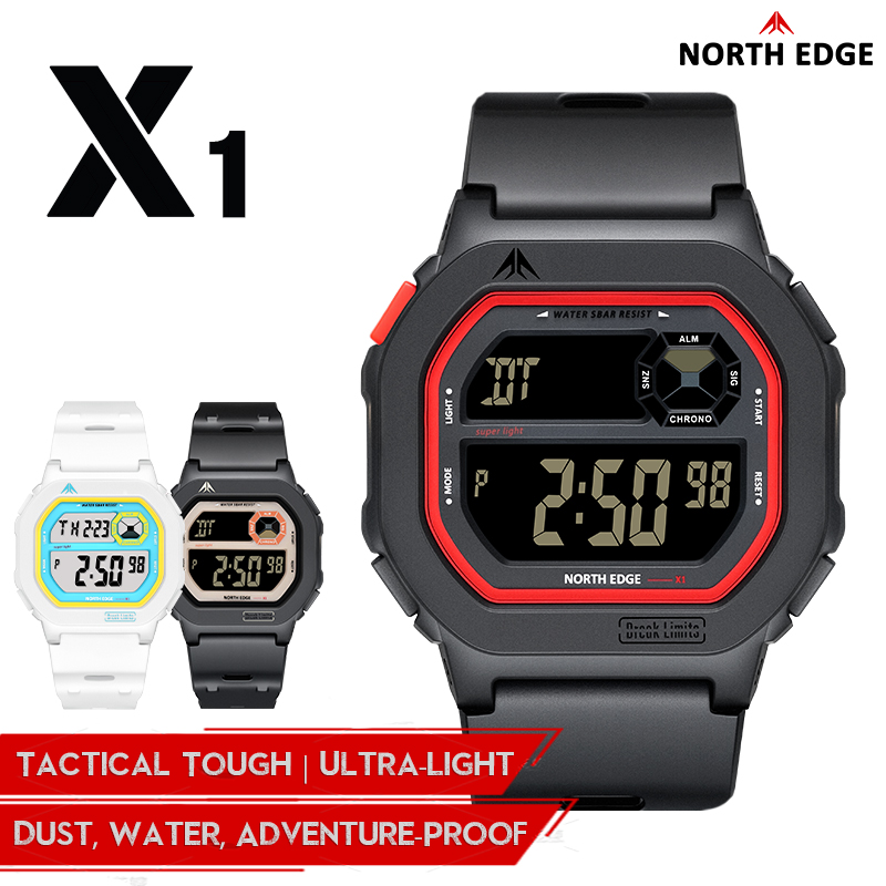 Tide Watch Surf - NORTH EDGE X1 цифровые часы с