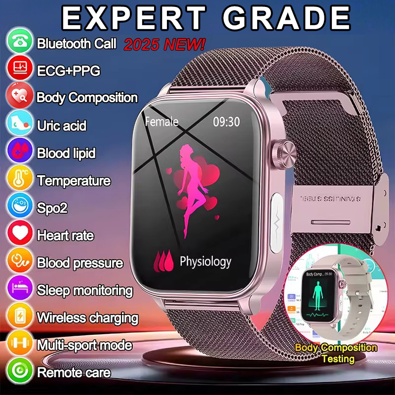 Smartwatch Health Watches - Новинка 2025 года, Смарт-часы для мониторинга
