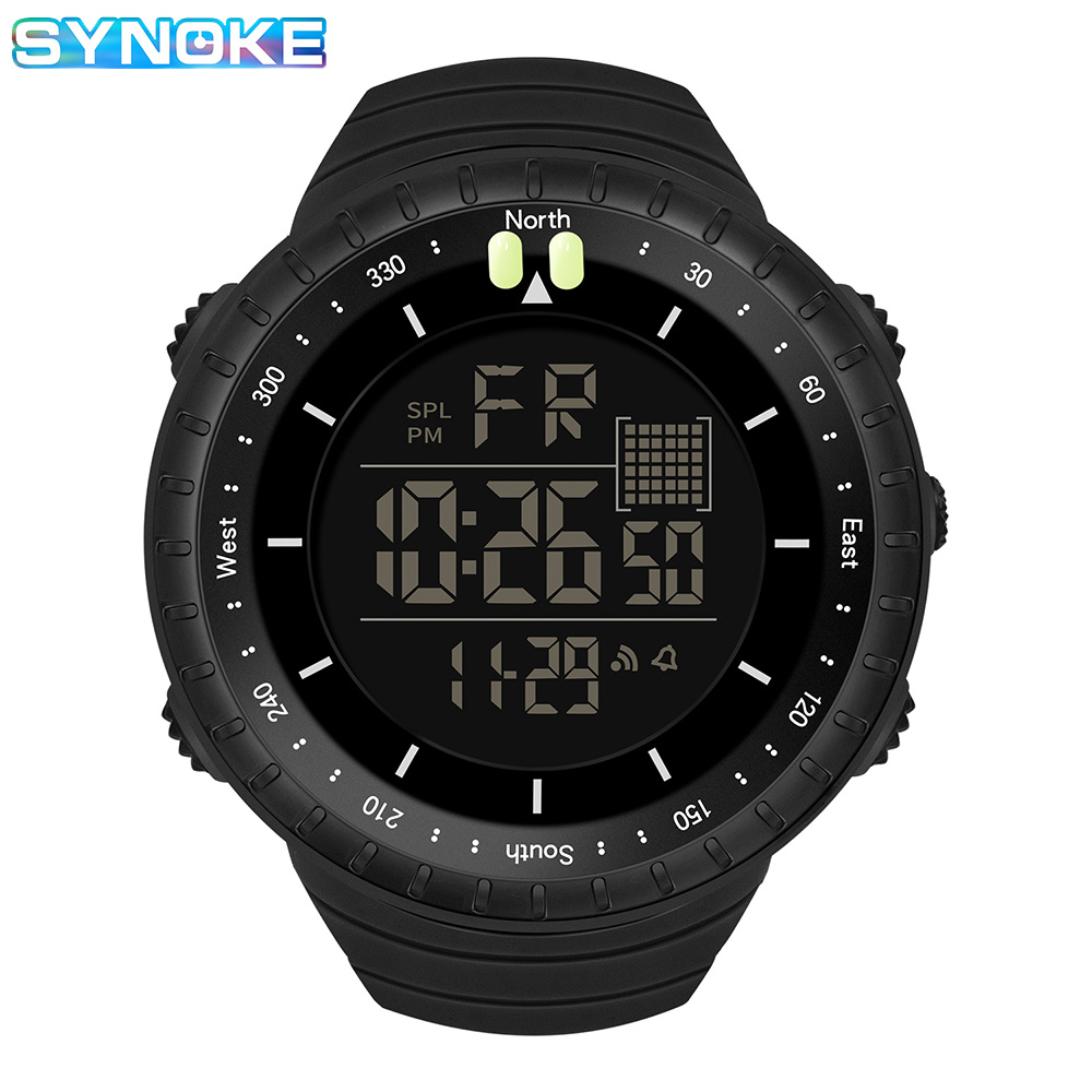 Tide Watch Surf - Часы наручные SYNOKE Мужские Цифровые, модные