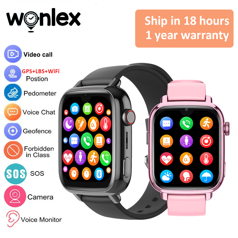Smartwatch Watch Whatsapp - Wonlex KT34 Детские умные часы 4G
