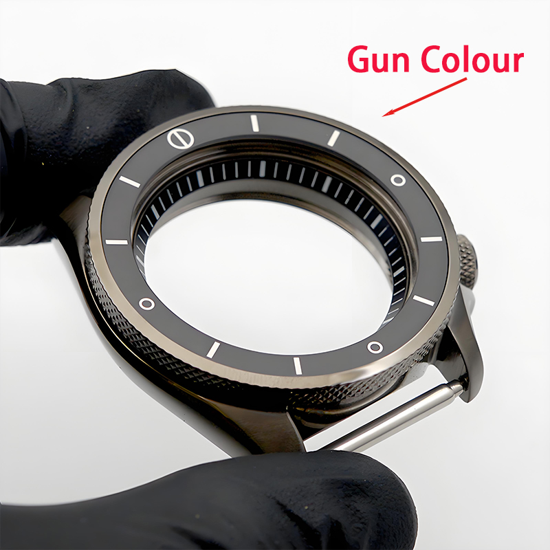 Vintage Digital Watch - SKX007 SKX009 Корпус мужских часов Цвет