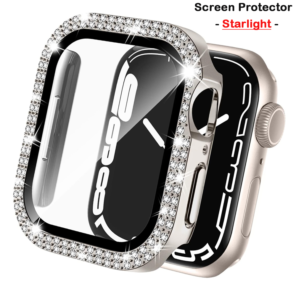 Iwatch Smartwatch Series 7 - Алмазный чехол для Apple Watch, чехол