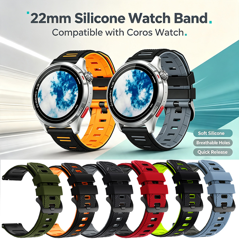 Titan Watches Smartwatch - Быстросъемный мягкий силиконовый ремешок для часов