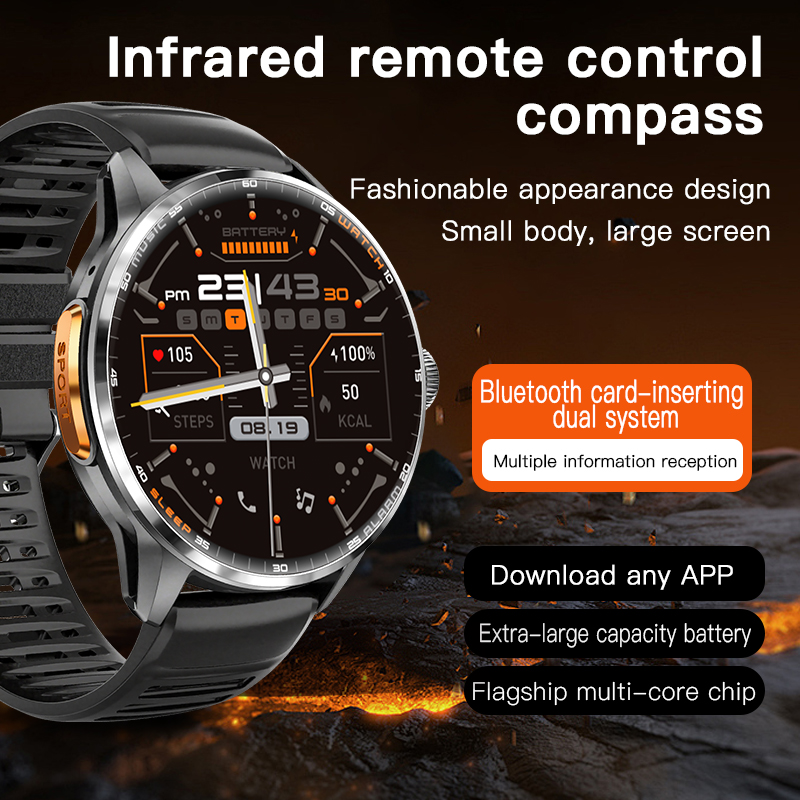 Smartwatch Watch Whatsapp - Умные часы H100 с большим AMOLED-экраном
