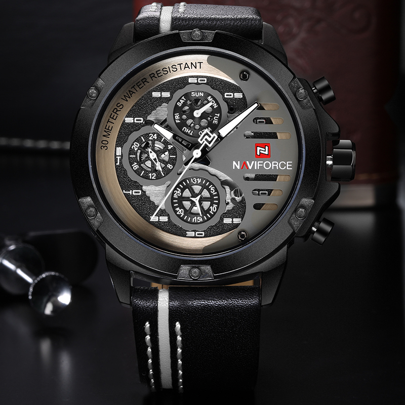 NAVIFORCE Новые мужские спорти – обзор и цена Smartwatch Luxury Watches For Men