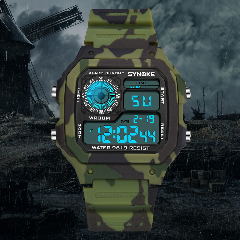 Часы наручные SYNOKE Мужские Ц – обзор и цена Tide Watch Surf