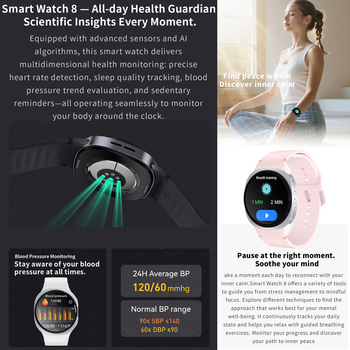 Новые смарт-часы 2026 года: 8  – обзор и цена Smartwatch Sports Watches For Women