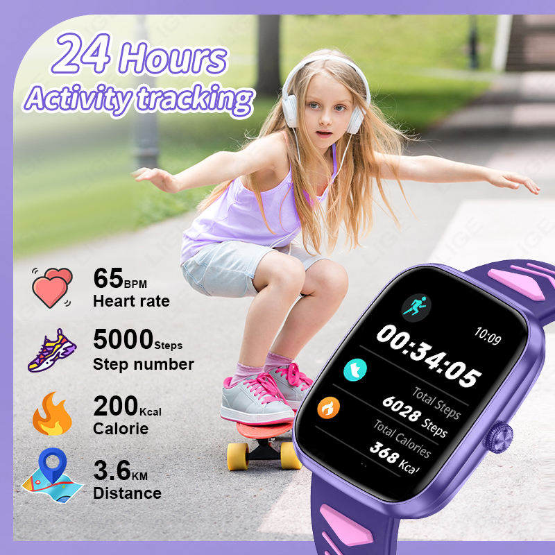 Новые детские умные часы 2026  – обзор и цена Smartwatch Watches For Kid Boy With Alarm