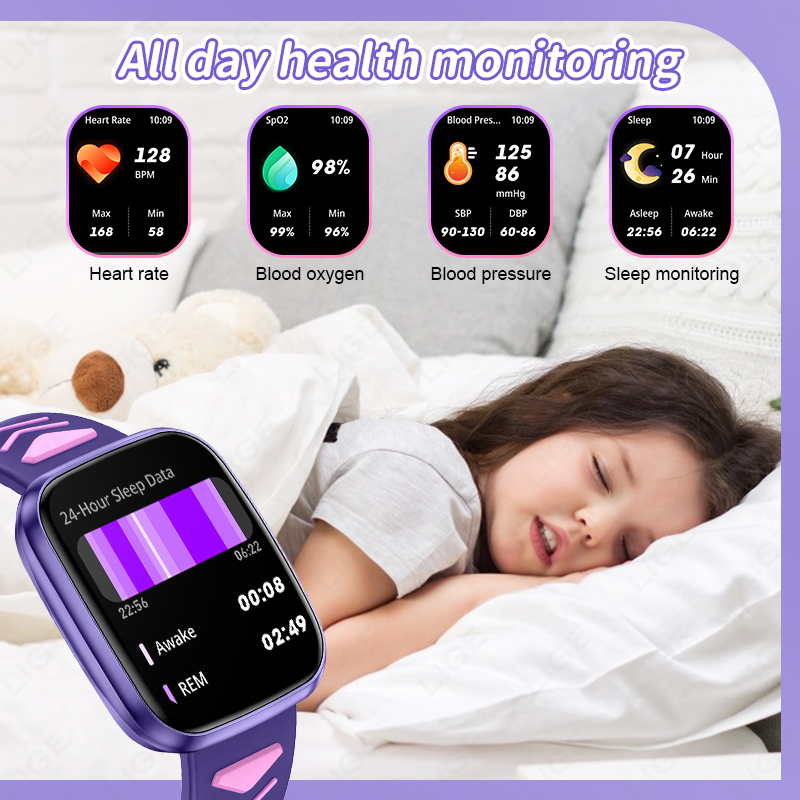 Новые детские умные часы 2026  – обзор и цена Smartwatch Watches For Kid Boy With Alarm