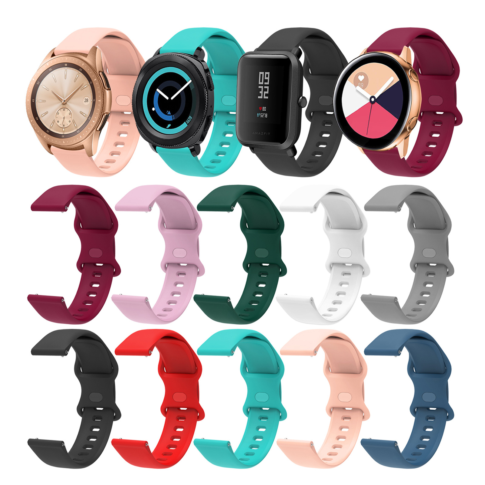 Силиконовый браслет 20 мм 22 м – обзор и цена Titan Watches Smartwatch