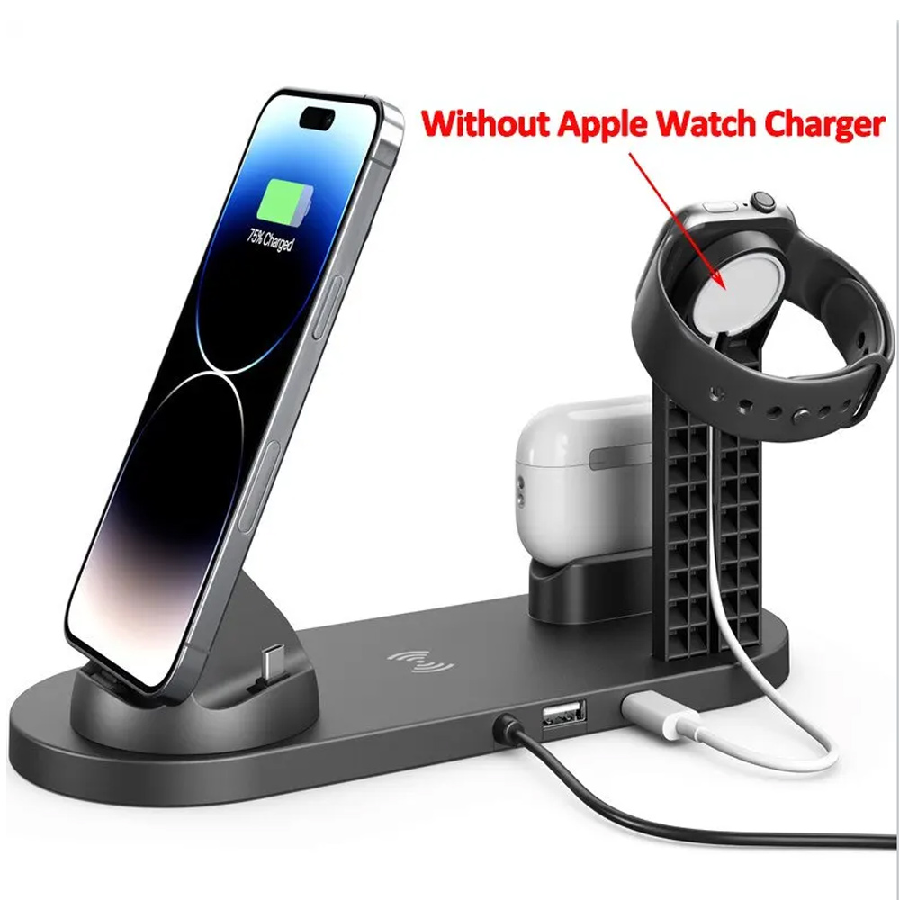 Беспроводная зарядная станция  – обзор и цена Watch 7 Smartwatch Iphone
