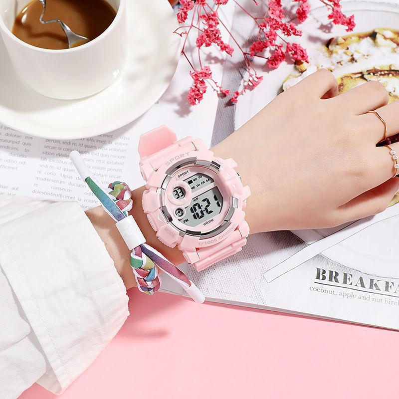 YIKAZE детские часы, модные св – обзор и цена Smartwatch Digital Watches For Kid Girl