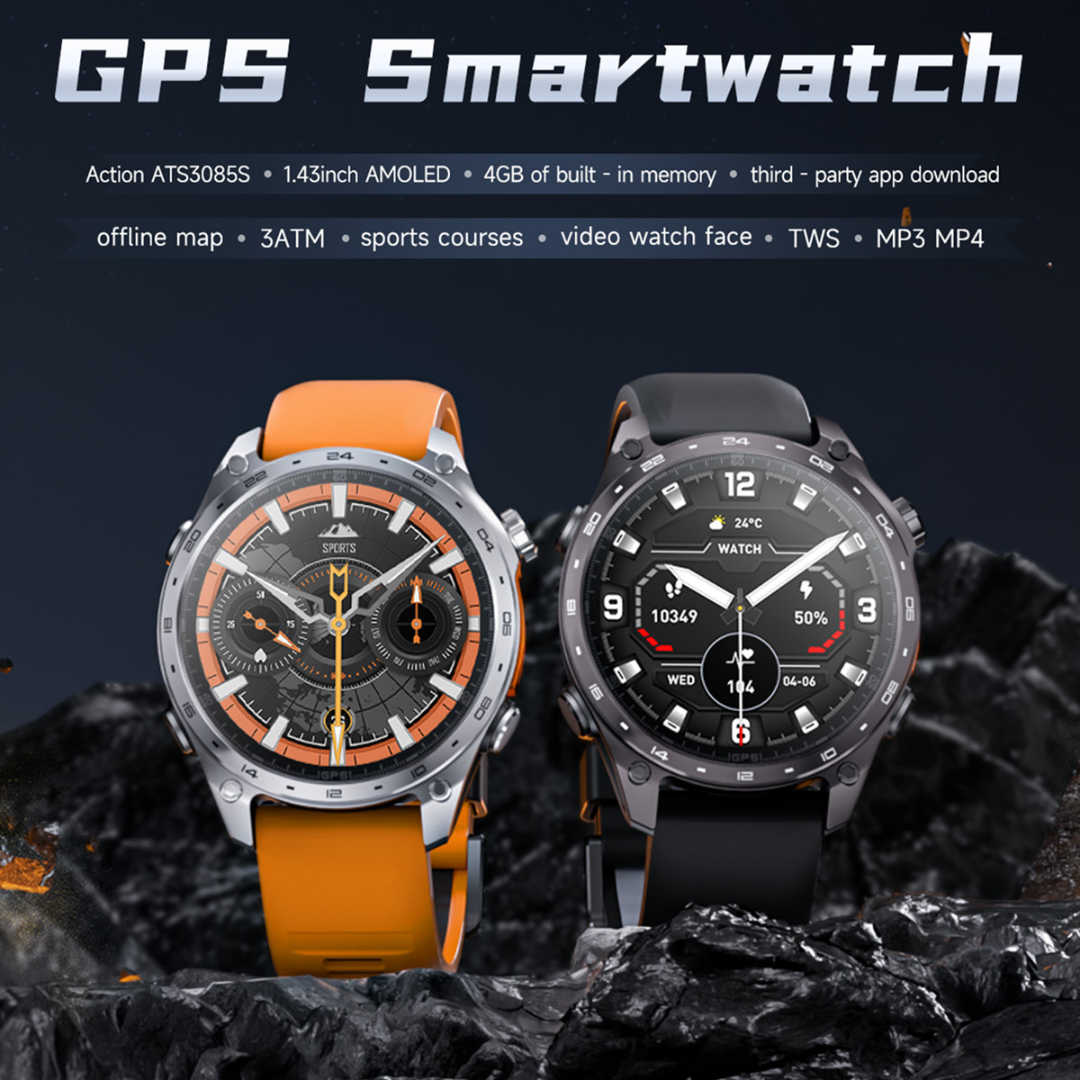 Водонепроницаемые спортивные у – обзор и цена Smartwatch Watch Whatsapp