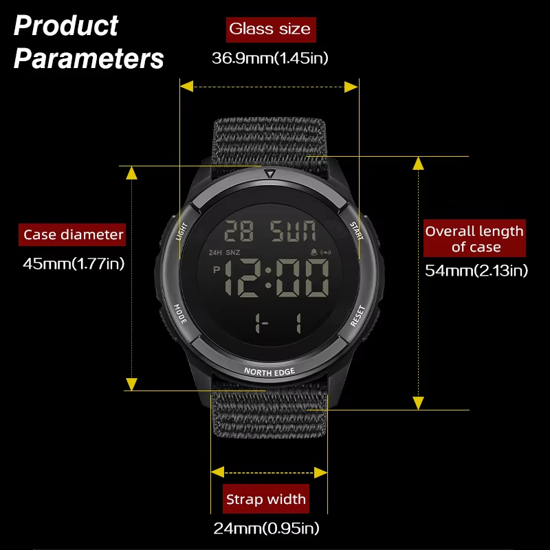 NORTH EDGE 2025 TERRAX мужские – обзор и цена Tide Watch Surf