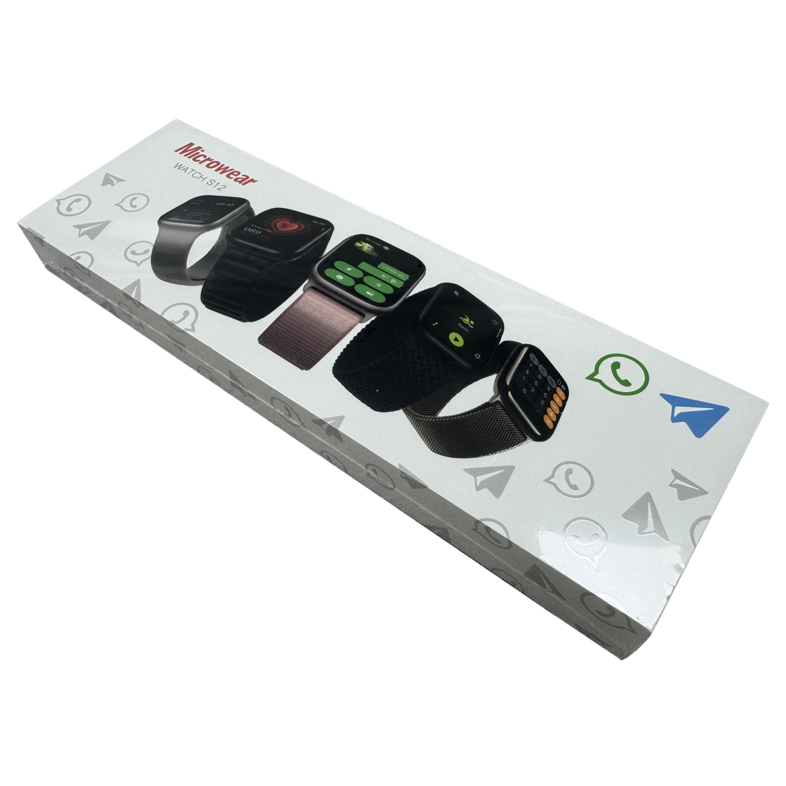 Смарт-часы Microwear Series 12 – обзор и цена Smartwatch Watch Whatsapp