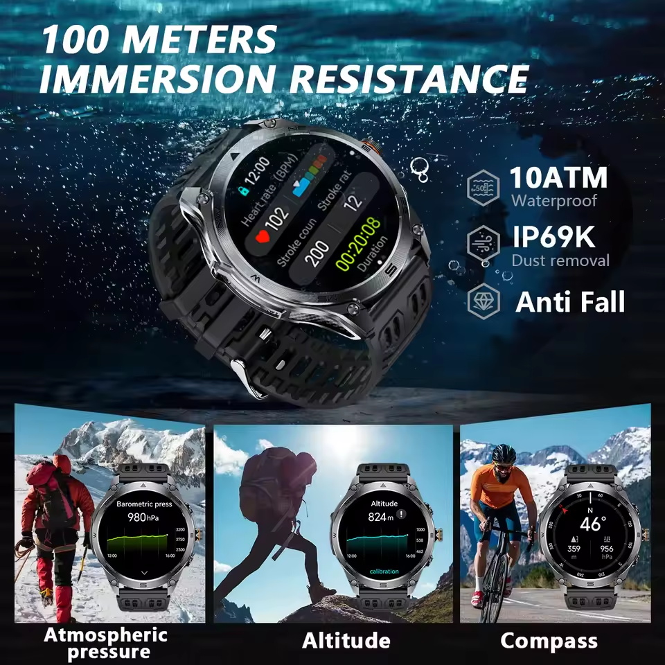Высококачественные спортивные  – обзор и цена Smartwatch Running Watches For Men
