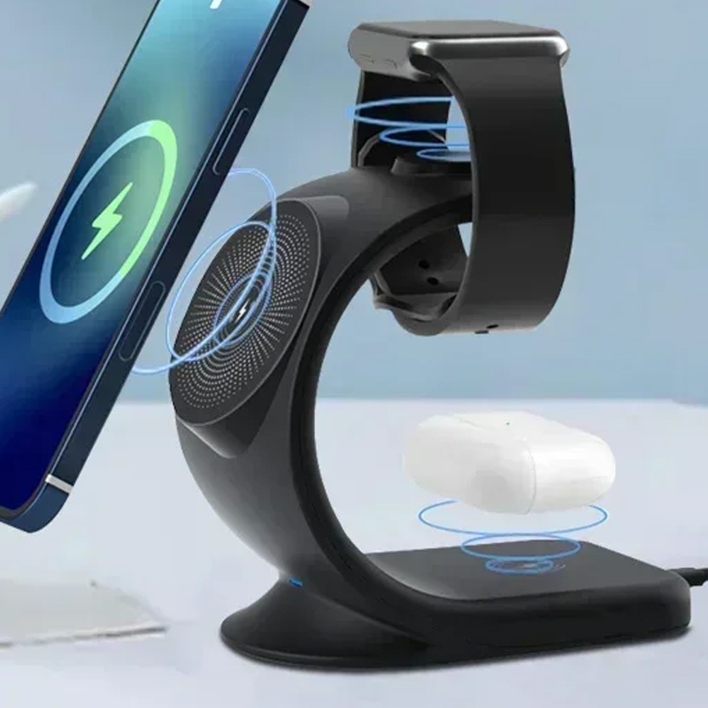 Магнитное беспроводное зарядно – обзор и цена Watch 7 Smartwatch Iphone