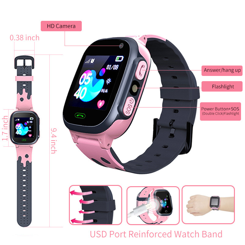 Детские умные часы, водонепрон – обзор и цена Smartwatch Digital Watches For Kid Girl