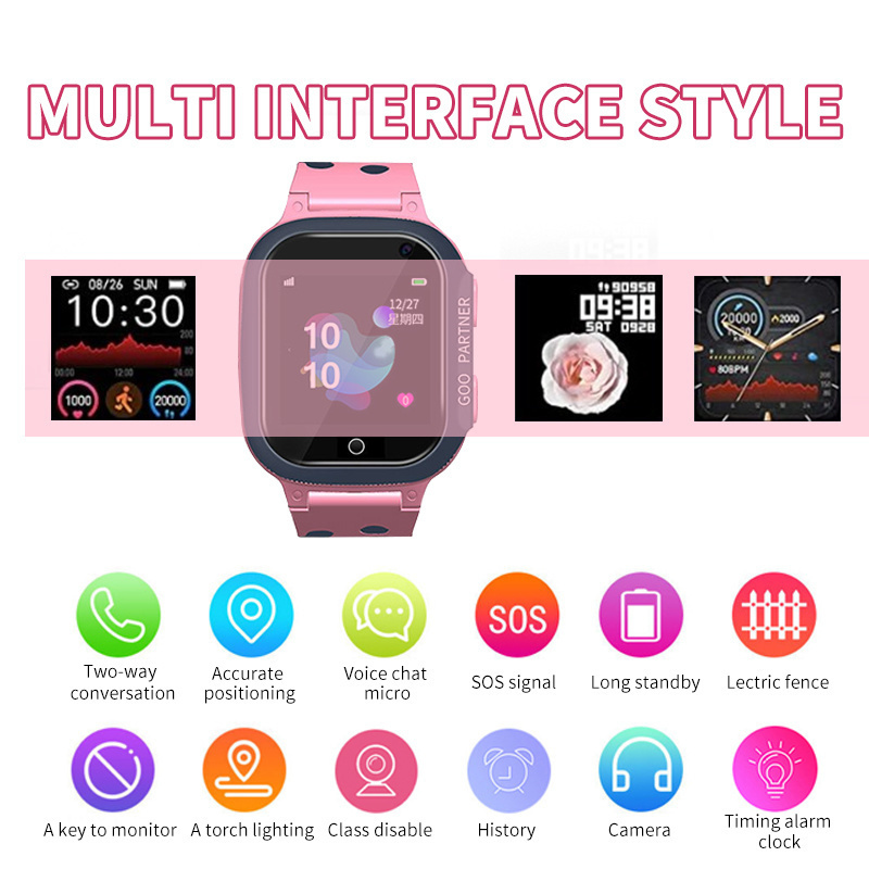 Детские умные часы, водонепрон – обзор и цена Smartwatch Digital Watches For Kid Girl