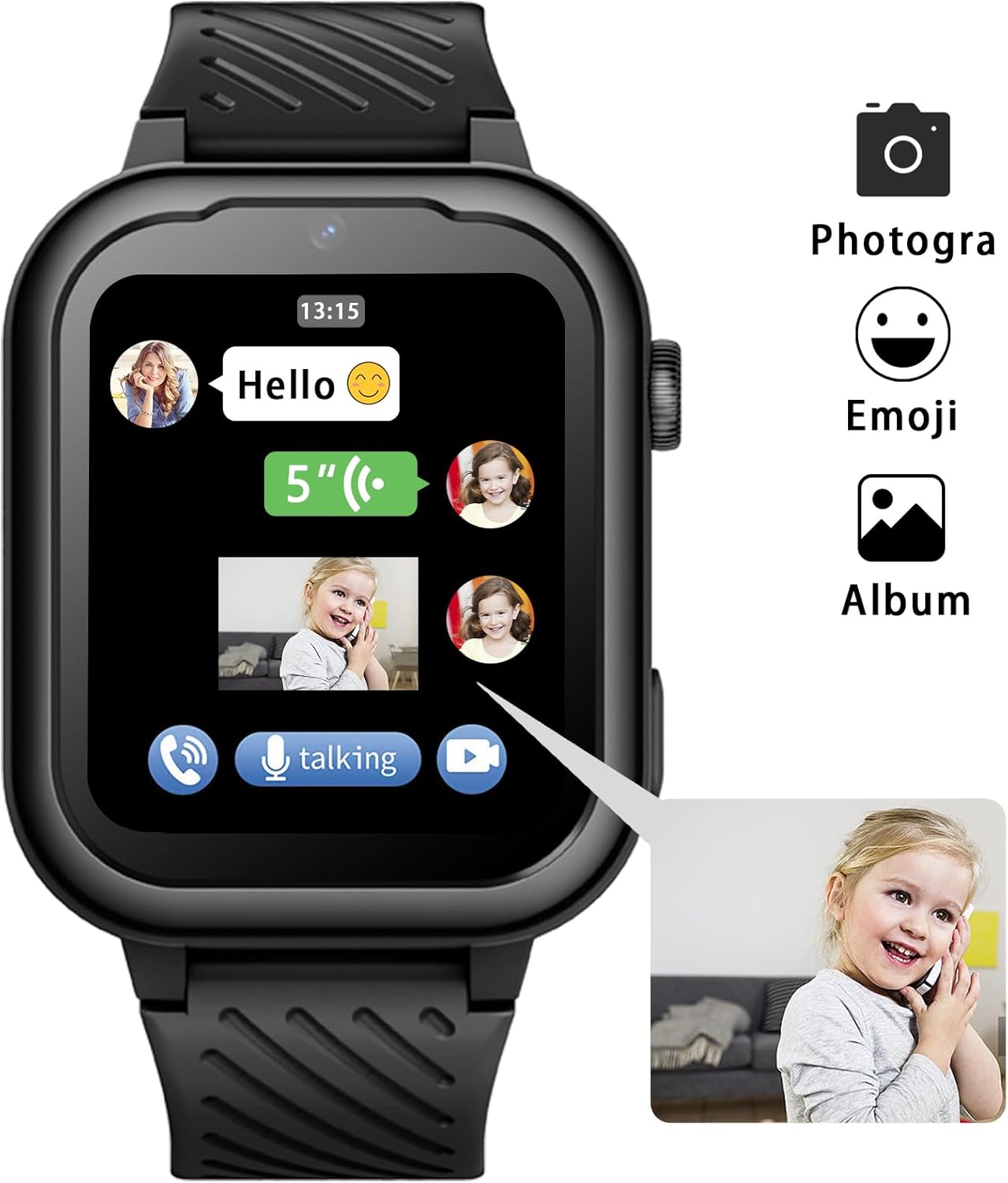 Детские умные часы Wonlex KT15 – обзор и цена Smartwatch Watch Whatsapp