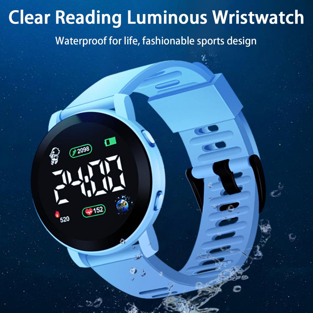 Детские светодиодные цифровые  – обзор и цена Smartwatch Digital Watches For Kid Girl