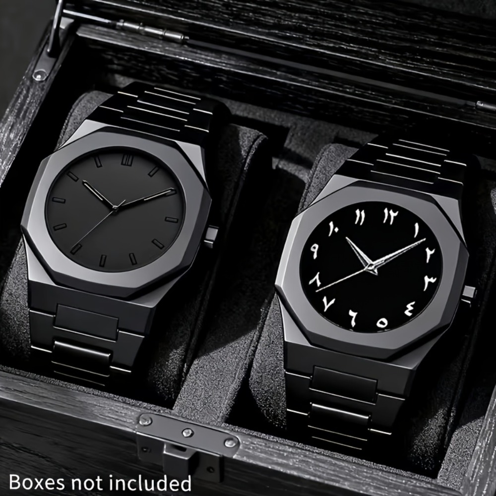 2 шт. часов, модные кварцевые  – обзор и цена Smartwatch Watches Birthday Gift For Men