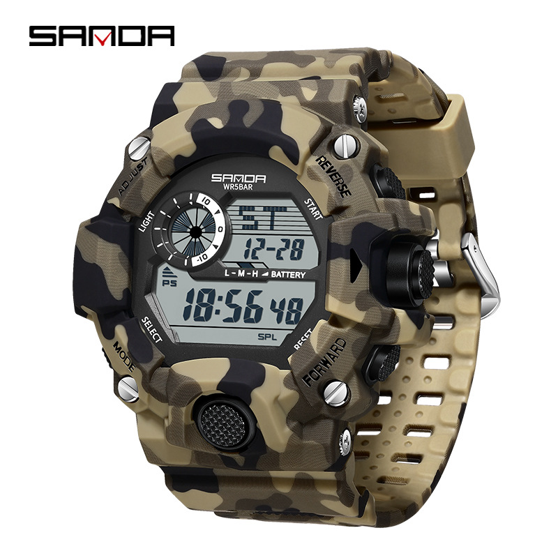 Электронные часы SANDA 2183, м – обзор и цена Tide Watch Surf