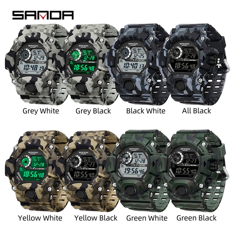 Электронные часы SANDA 2183, м – обзор и цена Tide Watch Surf