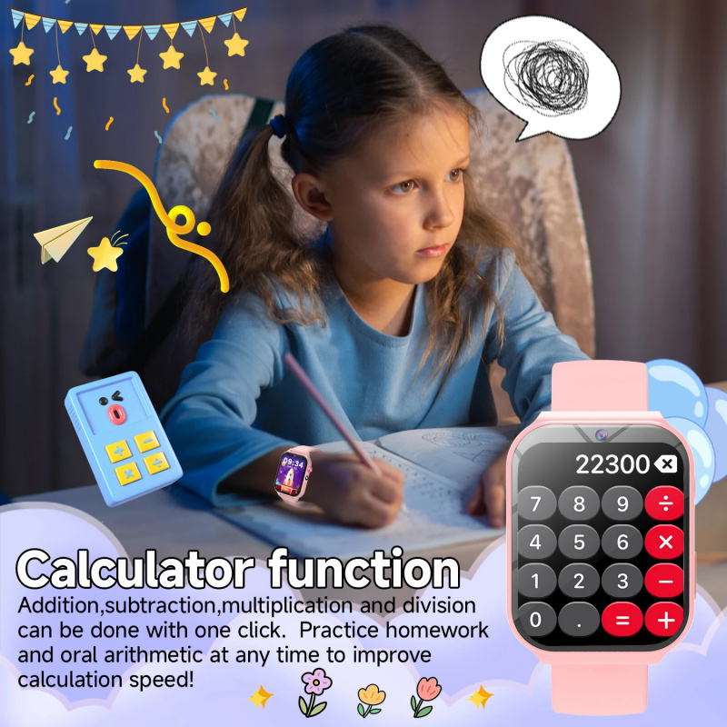 Новые умные часы для детей, мо – обзор и цена Smartwatch Watches Birthday Gift For Girls
