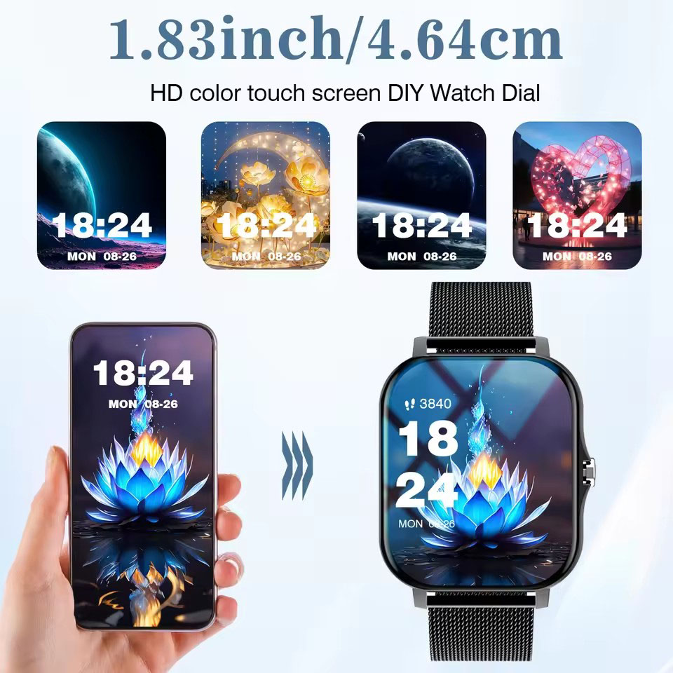 Новые умные часы 2026 года с ф – обзор и цена Smartwatch Health Watches