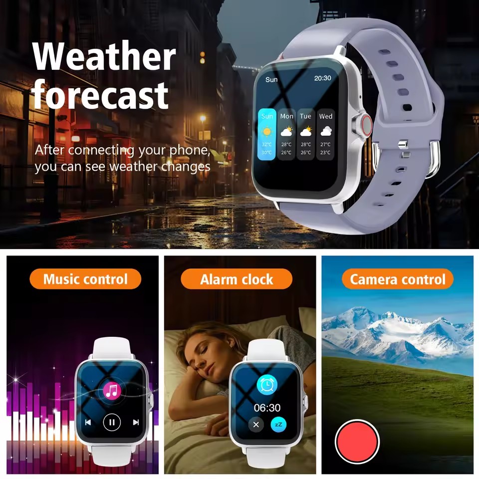 Новые умные часы 2026 года с ф – обзор и цена Smartwatch Health Watches