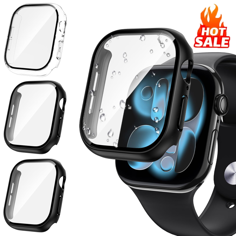 3 шт. стекло + чехол для Apple – обзор и цена Iwatch Smartwatch Series 7