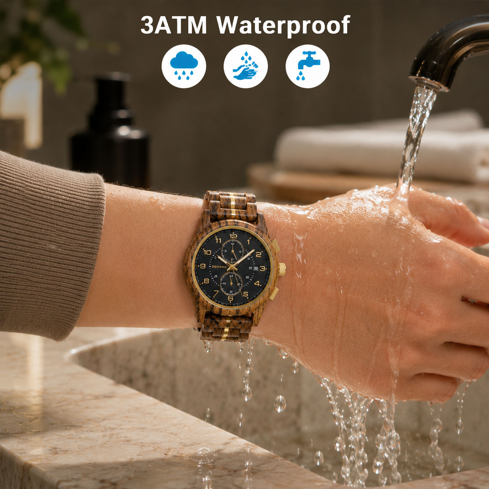 Мужские деревянные часы-хроног – обзор и цена Smartwatch Watches Birthday Gift For Men