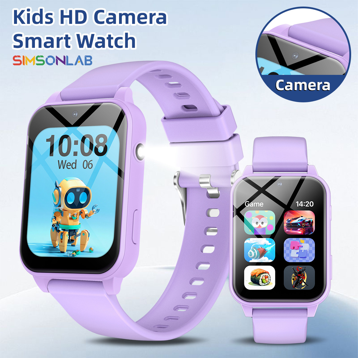 Новые детские умные часы 2026  – обзор и цена Smartwatch Watches For Kid Boy With Alarm