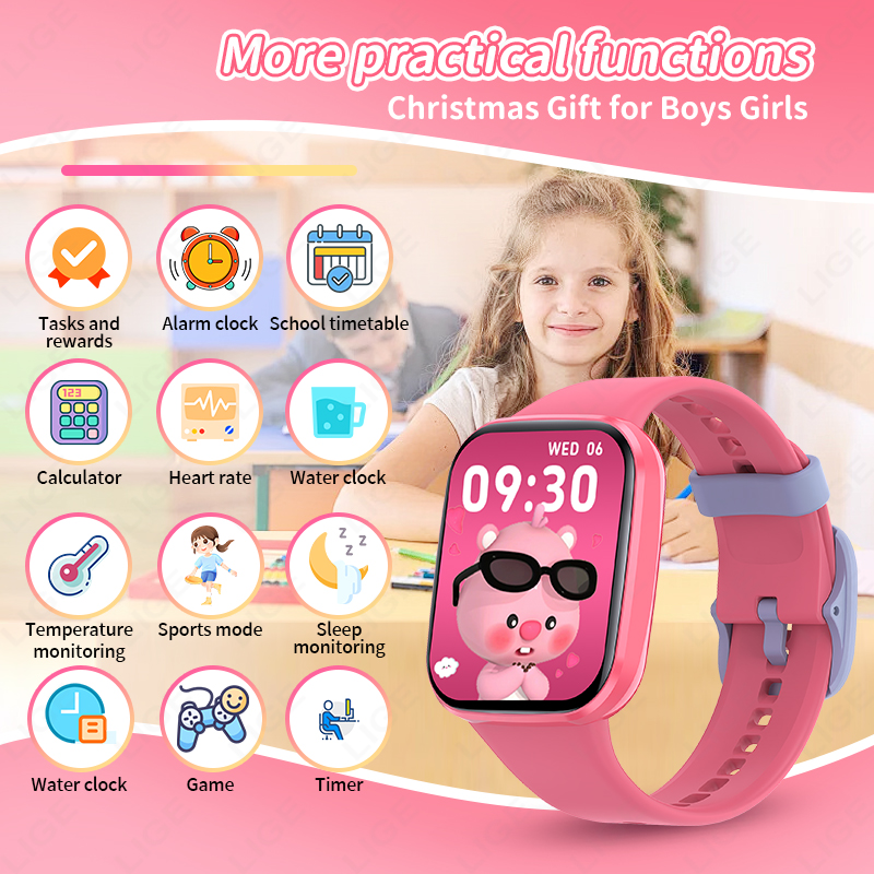 Новые умные часы для мальчиков – обзор и цена Smartwatch Watches Birthday Gift For Girls