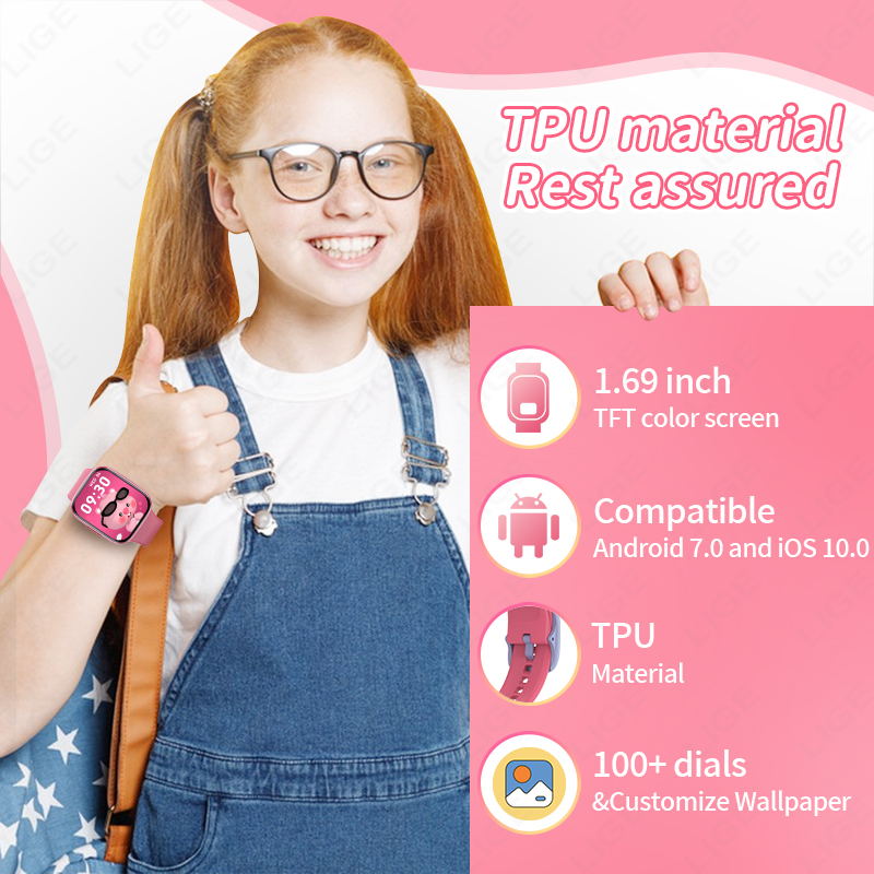 Новые умные часы для мальчиков – обзор и цена Smartwatch Watches Birthday Gift For Girls