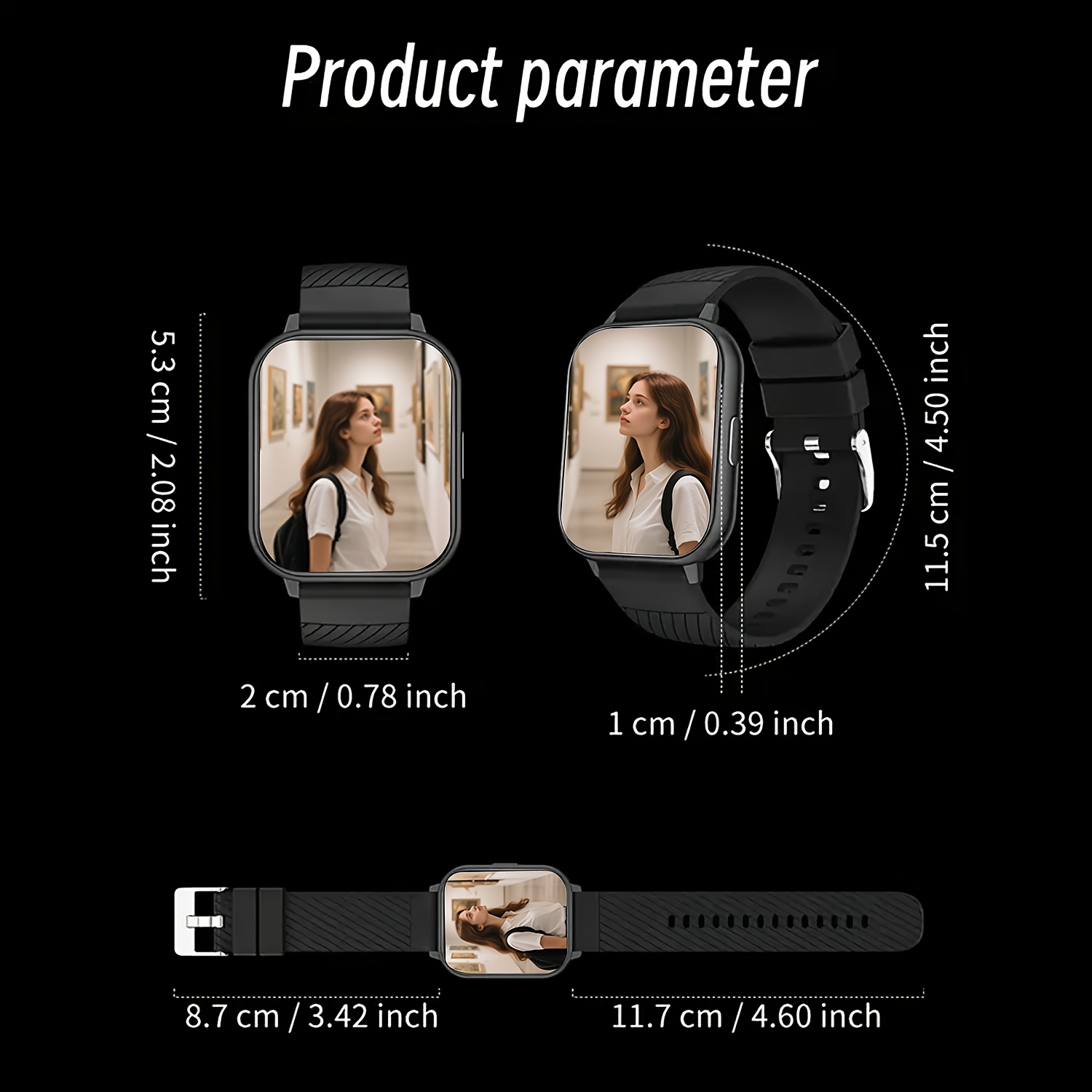 Спортивные умные часы, 1,83-дю – обзор и цена Smartwatch Watches Birthday Gift For Men