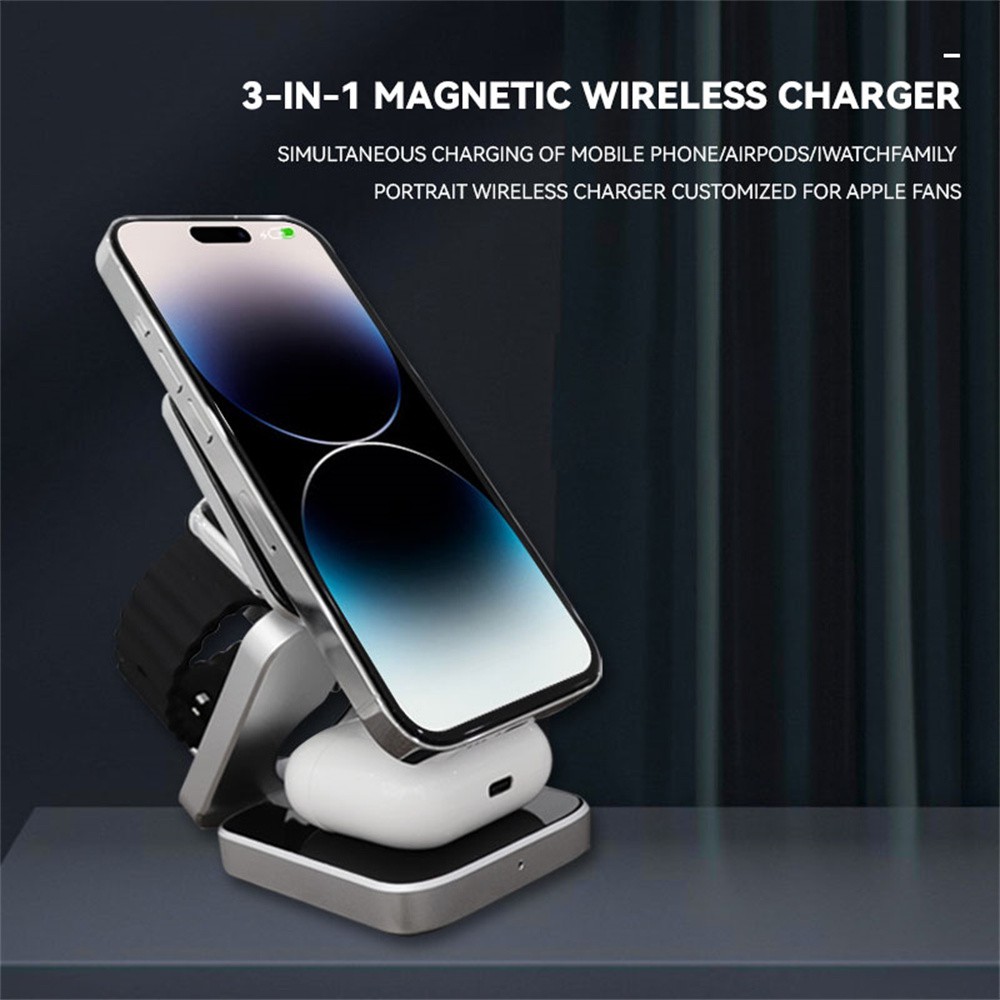 Складная станция магнитного бе – обзор и цена Watch 7 Smartwatch Iphone