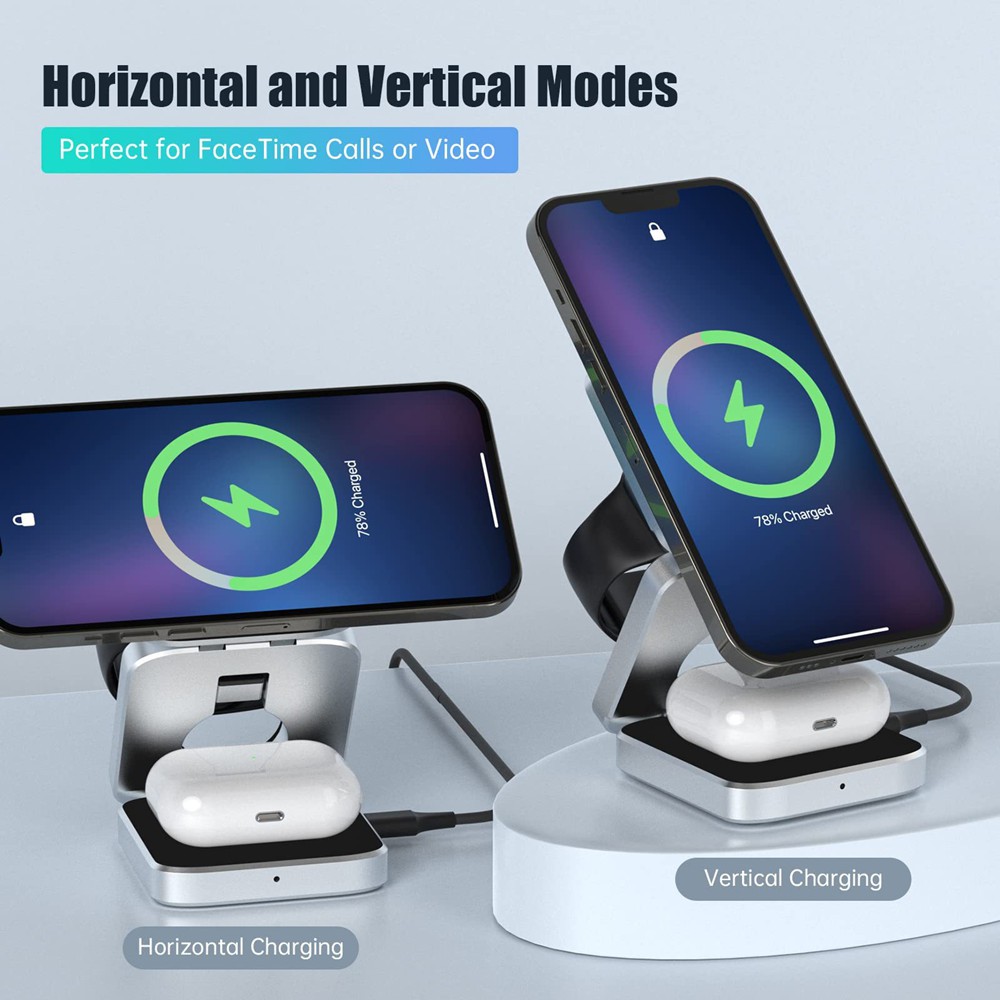 Складная станция магнитного бе – обзор и цена Watch 7 Smartwatch Iphone