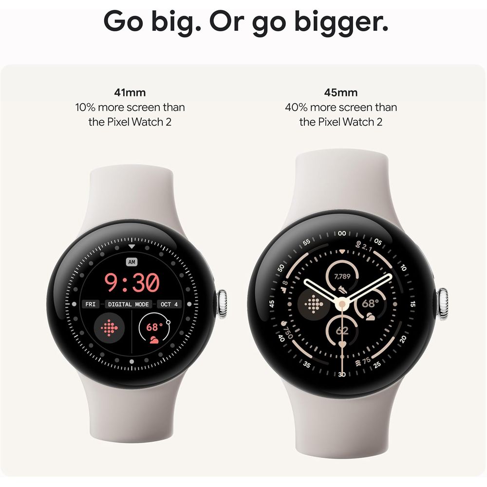 Смарт-часы Pixel Watch 3 (45 м – обзор и цена Smartwatch El