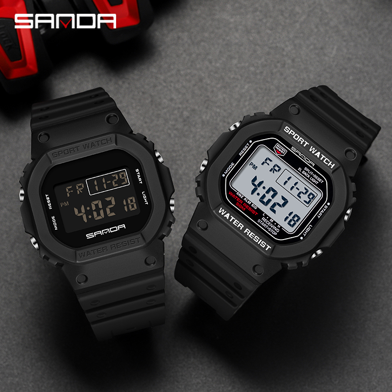 SANDA G Стиль Цифровые Часы Му – обзор и цена Tide Watch Surf