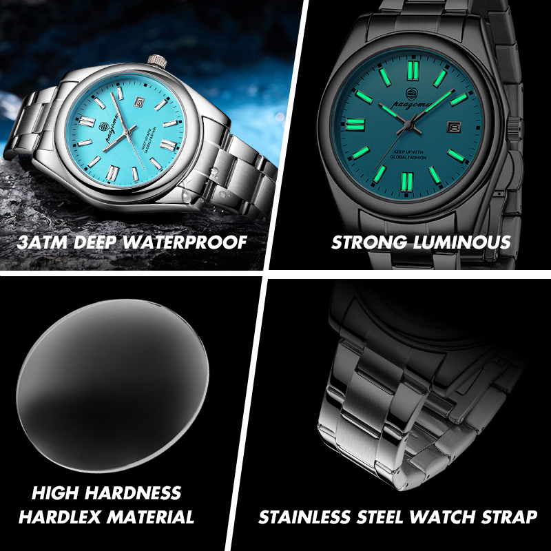 Спортивные роскошные часы PAAZ – обзор и цена Smartwatch Luxury Watches For Men