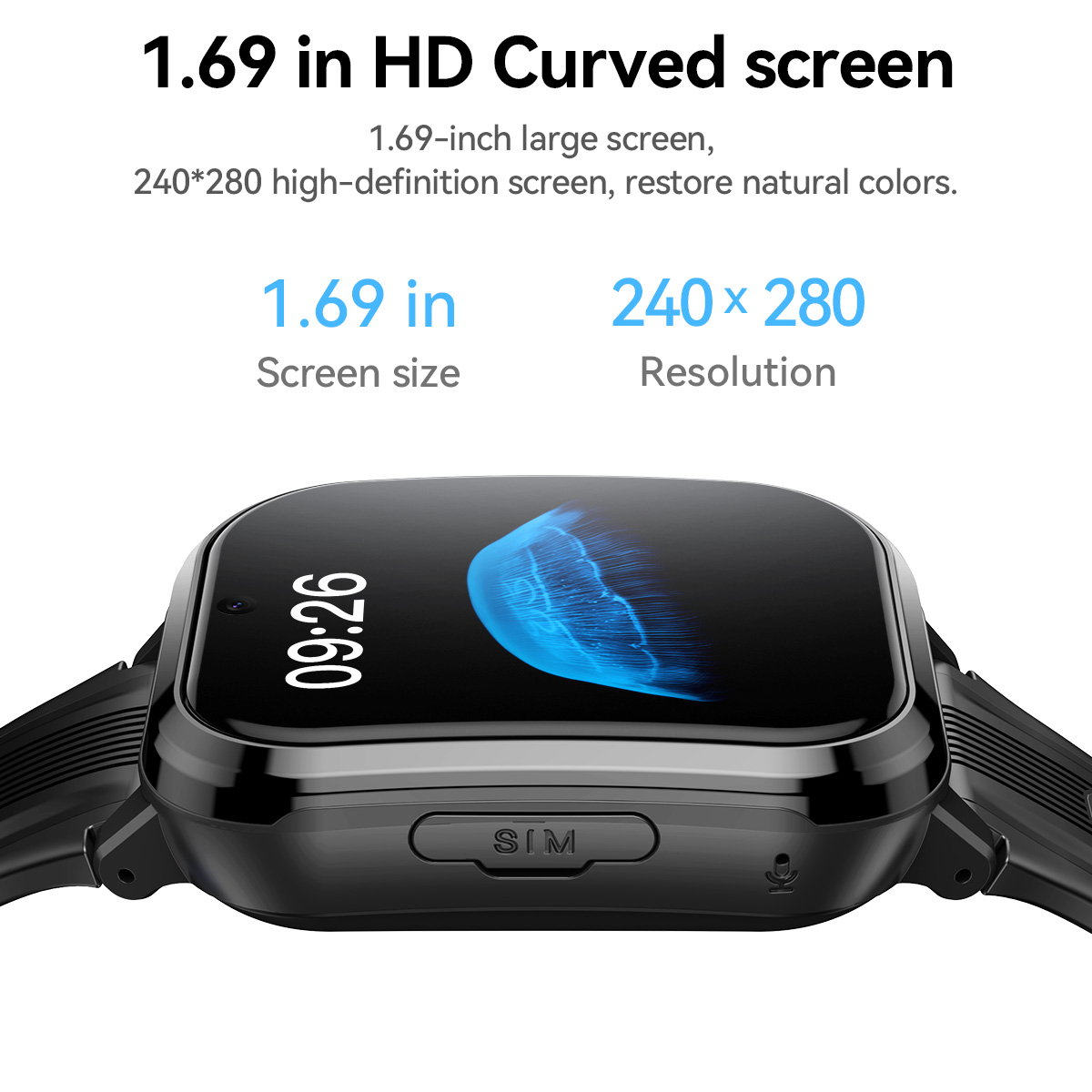 Детские умные часы HOCO Y108 с – обзор и цена Smartwatch Watches For Kid Boy With Alarm