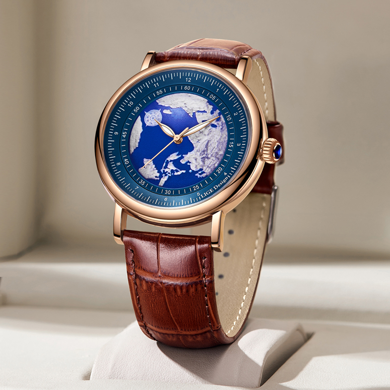 Мужские наручные часы LIGE 202 – обзор и цена Smartwatch Luxury Watches For Men