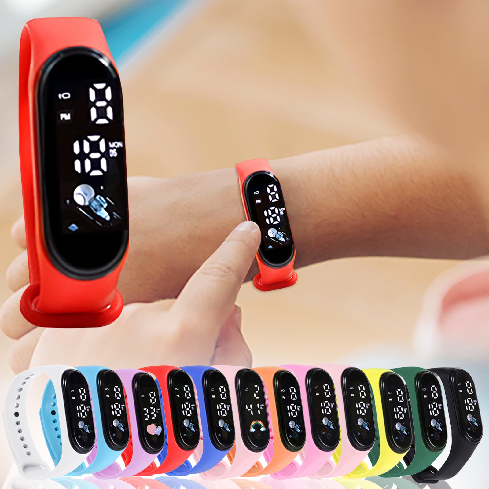 Детские часы, подарок на день  – обзор и цена Smartwatch Digital Watches For Kid Girl